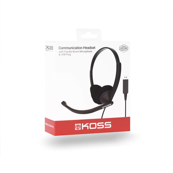 Headset On-Ear CS200-USB Sort Mic