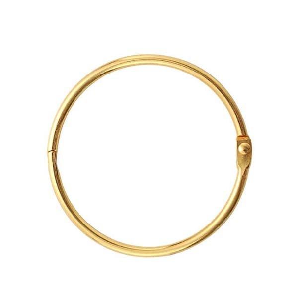 Pyöreät verhokoukut, 20 kpl Gold