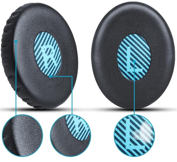 Øreputer for Bose OE2 / OE2I / Sound True Black