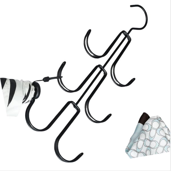 Hem Garderob Organizer Rack Black