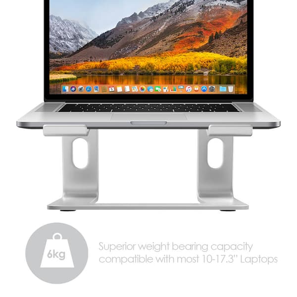 Laptopstativ Supreme Pro Aluminium Sølv