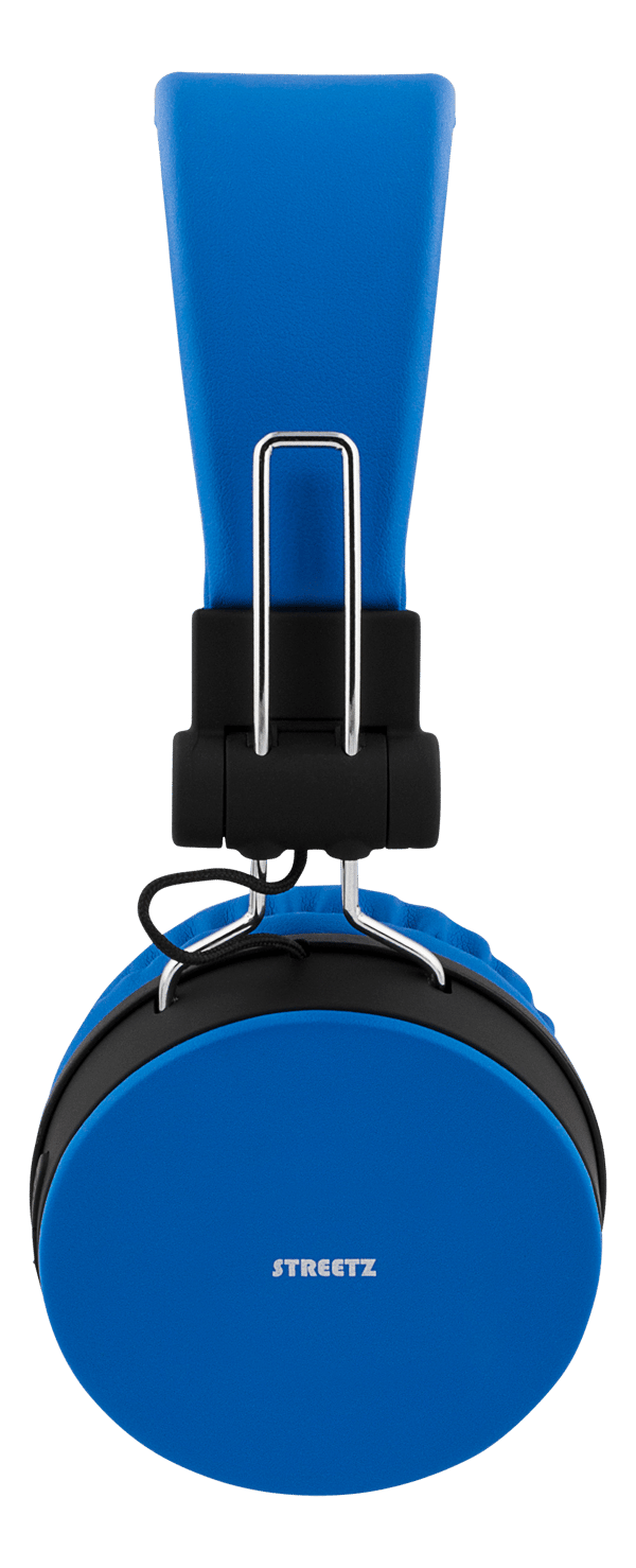 BT200 Foldable on-ear BT headset, 3.5 mm, blue