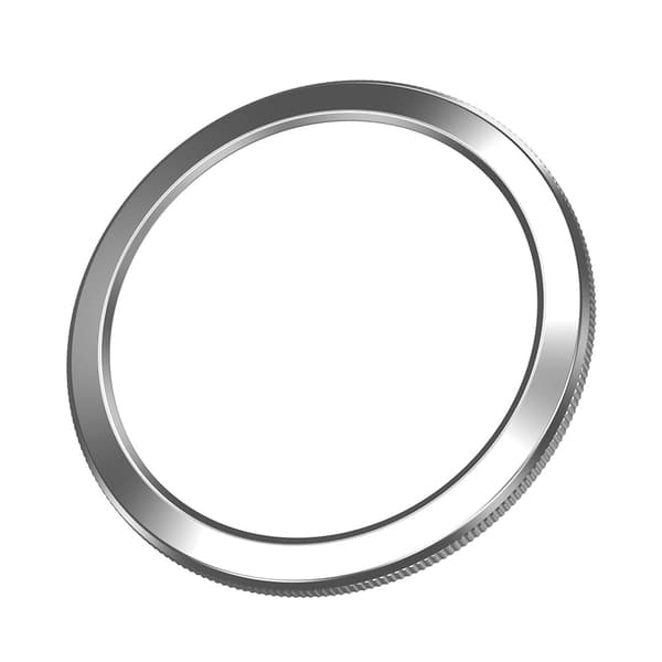 Stilfuld PC-ramme til Xiaomi Watch S4 - 4,7 cm Silver