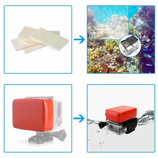 Tilbehørssæt til GoPro Hero - 50 dele