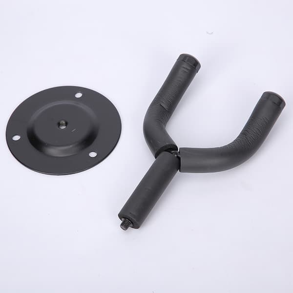 Gitarrhängare, Väggfäste för gitarr, bas, ukulele 2-pack Black
