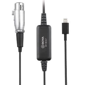 Mikrofonadapter XLR - Lightning BY-BCA7 Hun - Han