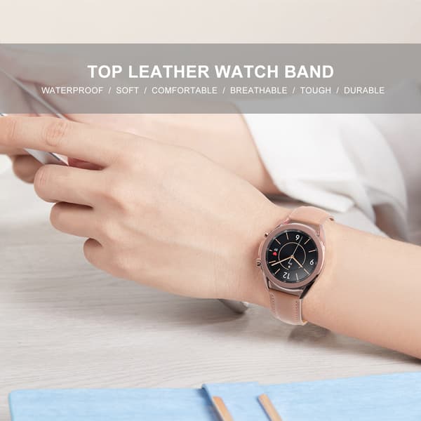 Galaxy Watch 3rd generation læderurrem Pink