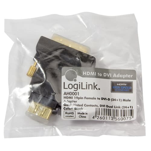 HDMI hun -> DVI-D han