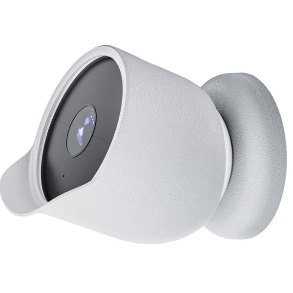Skyddande Silikonfodral för Google Nest Cam White