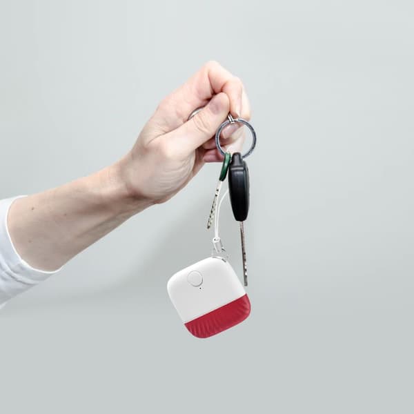 Blå Bluetooth Anti-Lost Tracker - Hitta dina värdesaker enkelt! Kompatibel med iOS och Android