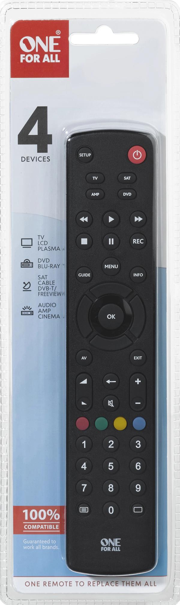 URC 1240 Universal remote control - Contour 4
