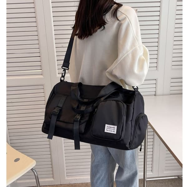 Kuffert med skorum Black