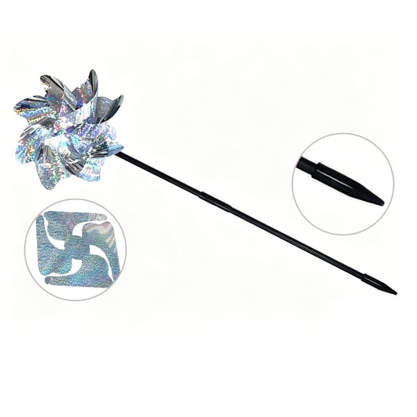 Vindspindere / reflekterende fugleskræmsler 2-pack