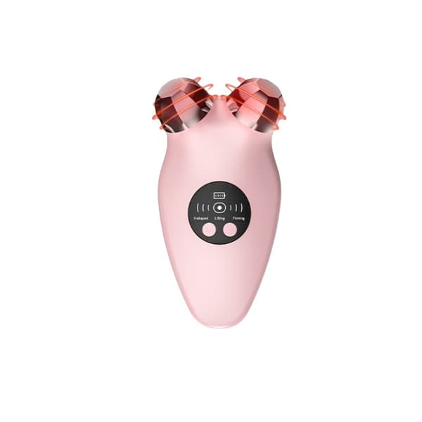 EMS Microcurrent Ansigtsløftningsmassager - Skønhedsinstrument til hjemmebrug Pink