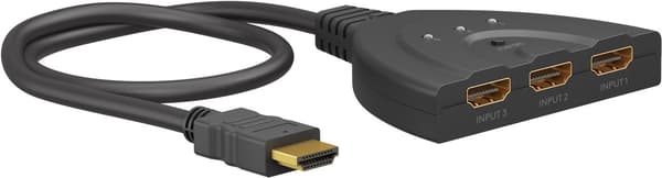 Manuell HDMI™-bryter 3 til 1