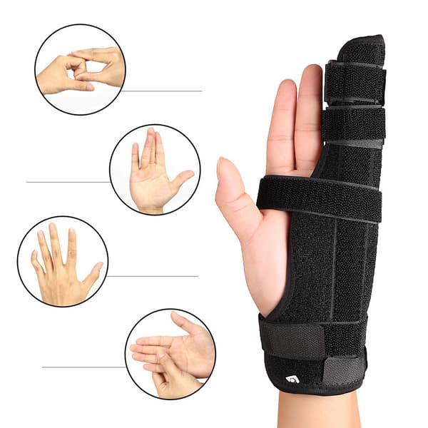 Fingerskinne til to fingre M