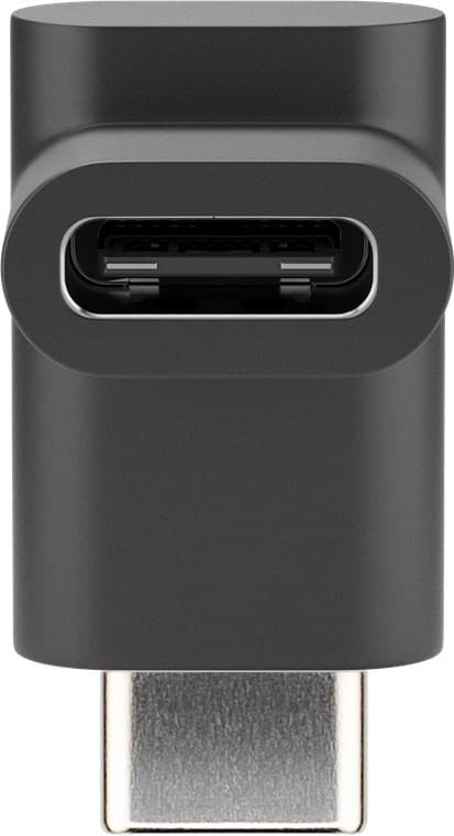 Adapter USB-C™ till USB-C™ 90°, svart