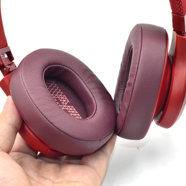 Erstatningsøreputer for JBL LIVE500BTNC-hodetelefoner (2-pack) Red