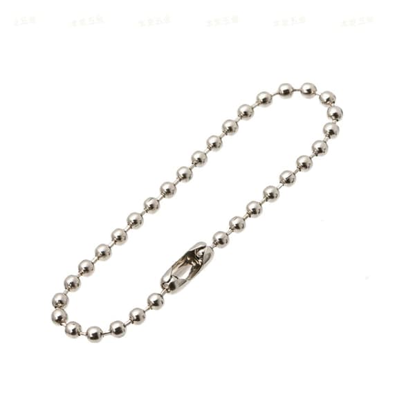 Kulkedja med Lås, 10-pack Silver 12 cm