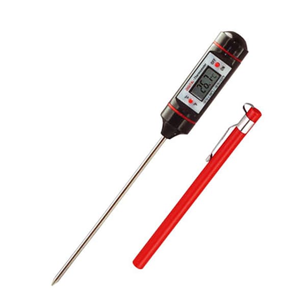 Fødevaretermometer til køkken og grill Black