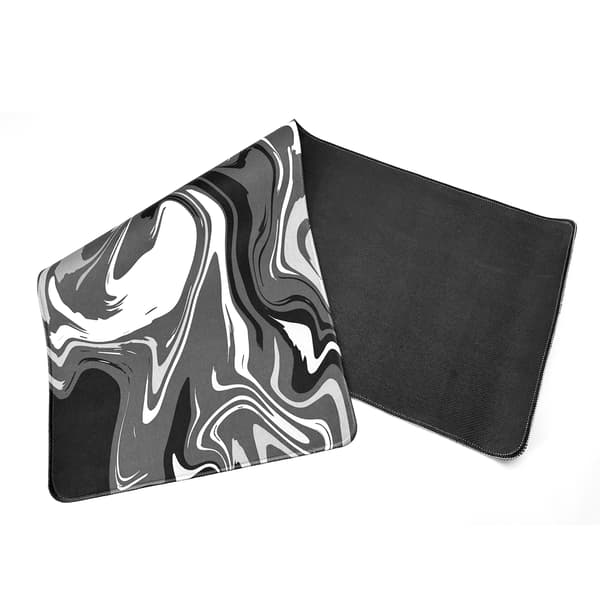 Musematte med vanntett overflate Black S