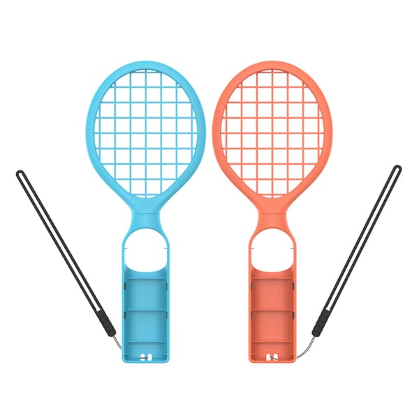 Förbättra ditt spel: SWITCH 2 Tennisracketset - Blå & Orange