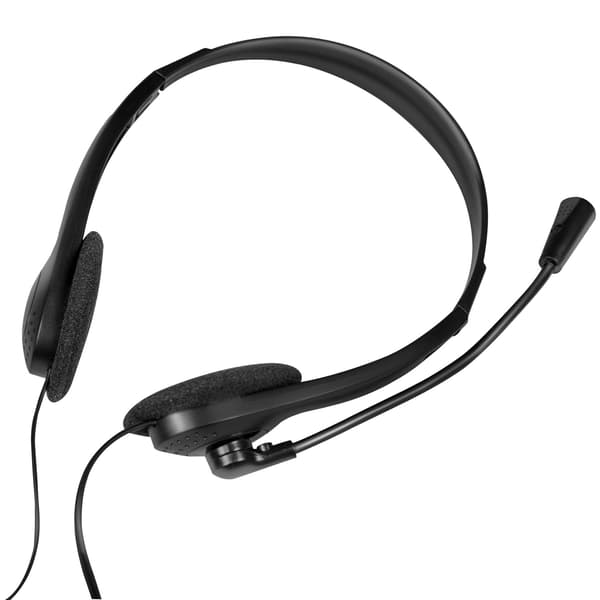 PC-headset Stereo med mikrofon 1x3,5 mm stik