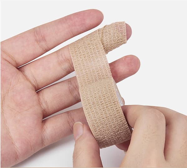 Fingerskydd för gitarr, smärtlindrande fingerskydd för gitarrister Beige 2.5 cm