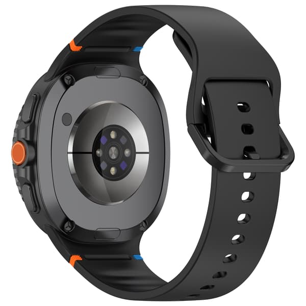 Silikone rem til Samsung Galaxy Watch 8 Black