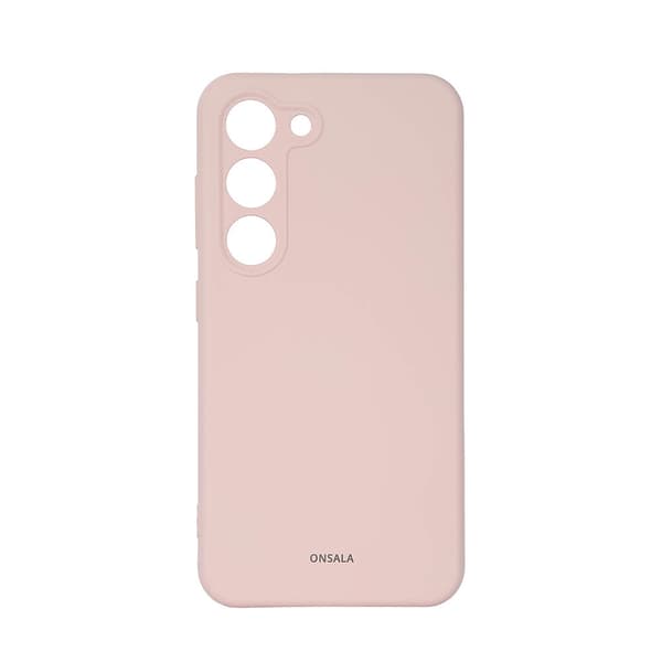 Mobildeksel Silikon Chalk Pink - Samsung S23 5G