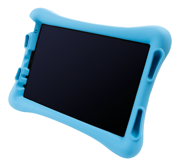 Silicone case, iPad Air 10.9"/Pro 11" 2020/2021, stand, blue