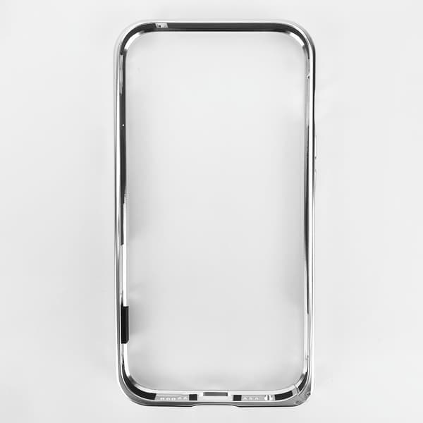 Aluminiumlegering Bumper Cover til iPhone 15 Silver