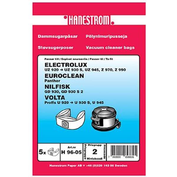 Støvposer Nilfisk 5 pak VP930