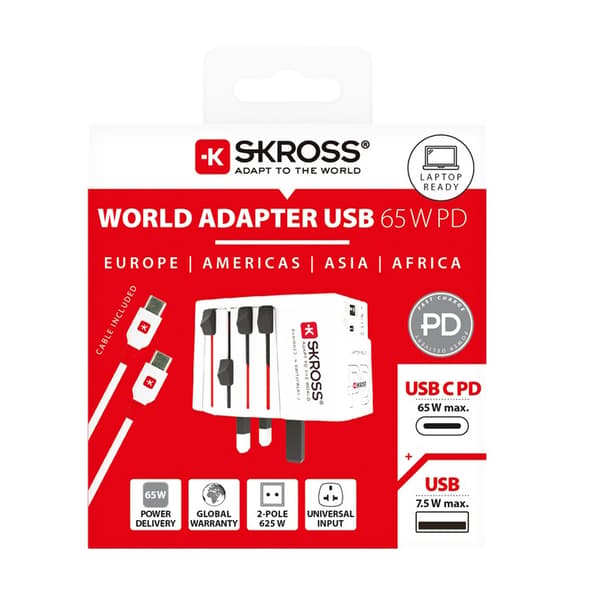 Matka-adapteri MUV USB AC 65 PD