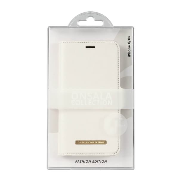 COLLECTION Lompakko Saffiano White iPhoneX/Xs
