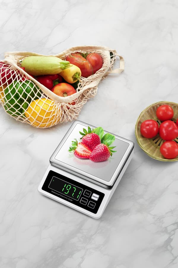 Elektronisk Digitalvåg White 10kg/1g