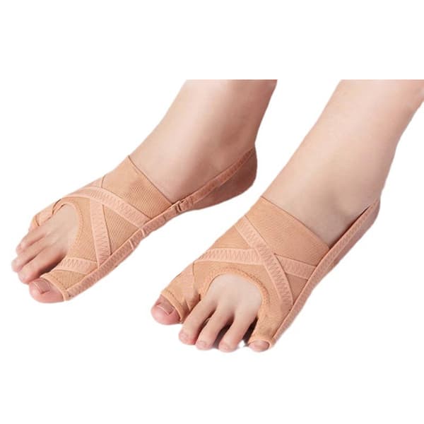 Pustende dobbelt tåskille for hallux valgus og overlappende tær S