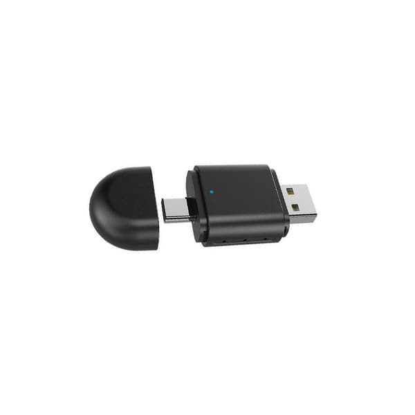 2-i-1 Smart Box Trådløs CarPlay Adapter: Kablet til Trådløs CarPlay & Android Auto