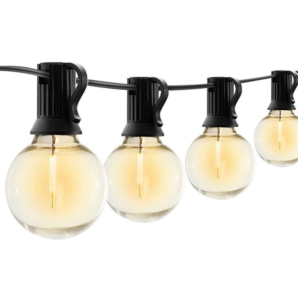 15m 25 LED E12 Globe Valosarja Varapolttimolla - 220V EU-pistoke