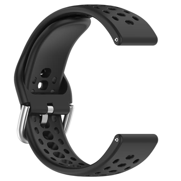Amazfit Active 2 Band - Andningsbart silikon sportbyte Black