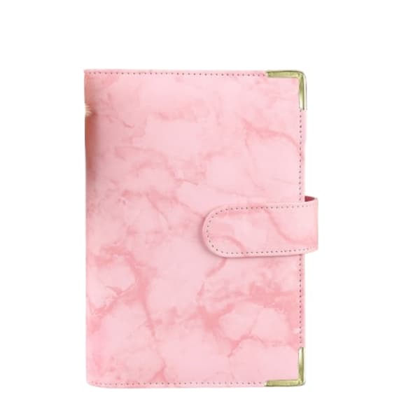 Budsjettplanlegger, A6 med ringperm Pink