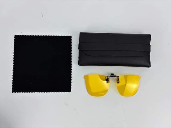 Polariserte Clip-on Solbriller Yellow