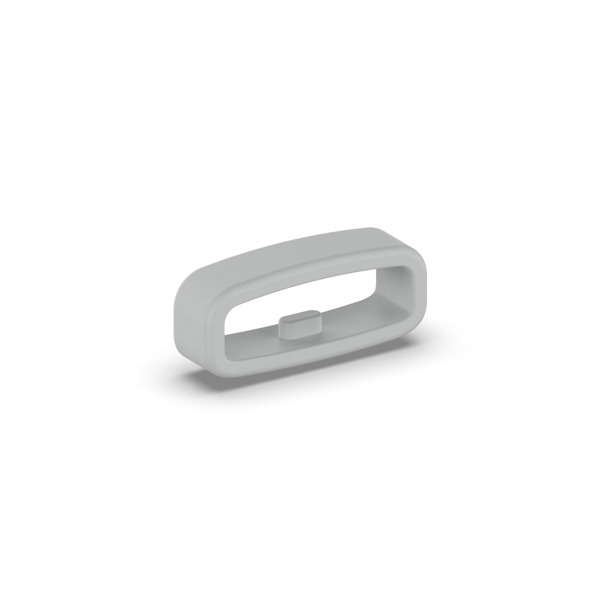 Ögla för 20 mm breda klockarmband 10-pack Grey