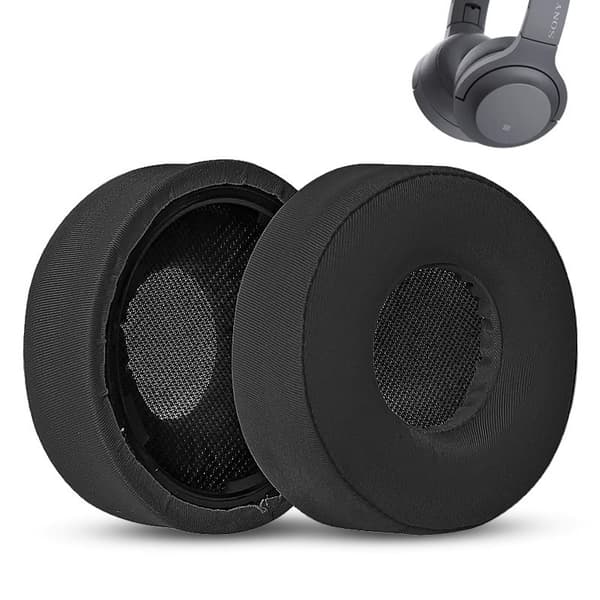 Utskiftbare øreputer til Sony WH-H800 hodetelefoner Black