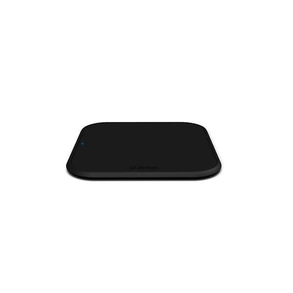 Essential Single Lader Qi 10W Sort 5mm Slim (Apple + Samsung QC)