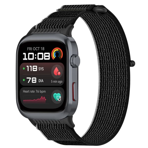 Huawei Watch D2 Trail Loop -ranneke Black+Grey