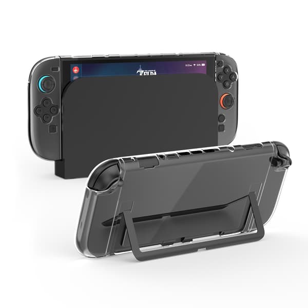 Beskyttende krystallveske for Switch 2 - Delt design