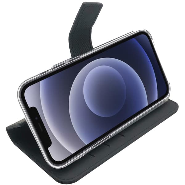 Lommebok -deksel iPhone 13 Svart