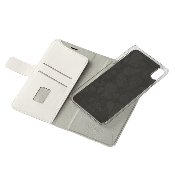 COLLECTION Wallet Saffiano White iPhone XS MAX