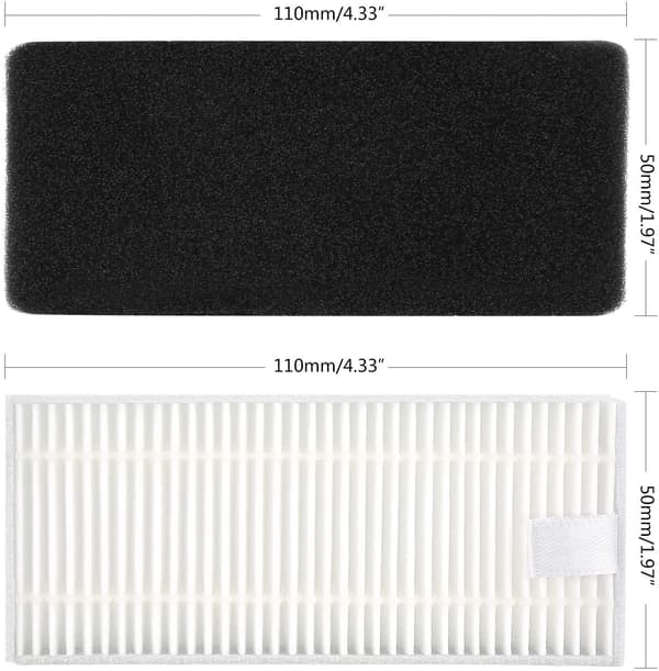 Erstatningssett kompatibel med Ecovacs Deebot N79 17-Piece